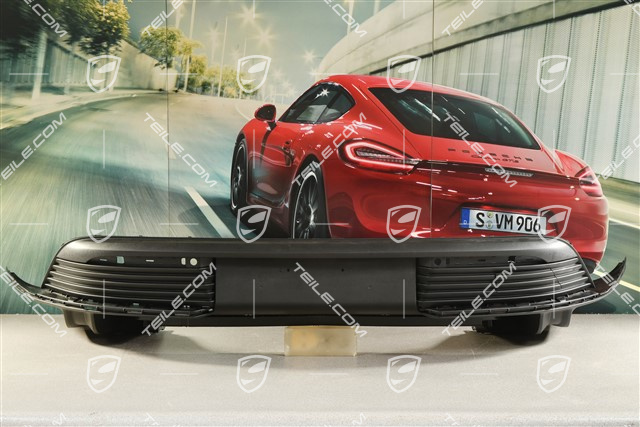 Stossfänger  hinten, Spoiler Blende / Unterteil, mit Löcher für Rückfahrkamera