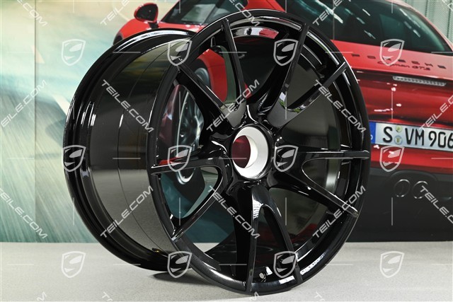 19" Felge GT3 RS 4.0, Zentralverschluss, 12J x 19 ET48, schwarz