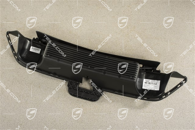 Sport Design, Front bumper Grille / Insert Cover, ACC, Black matte