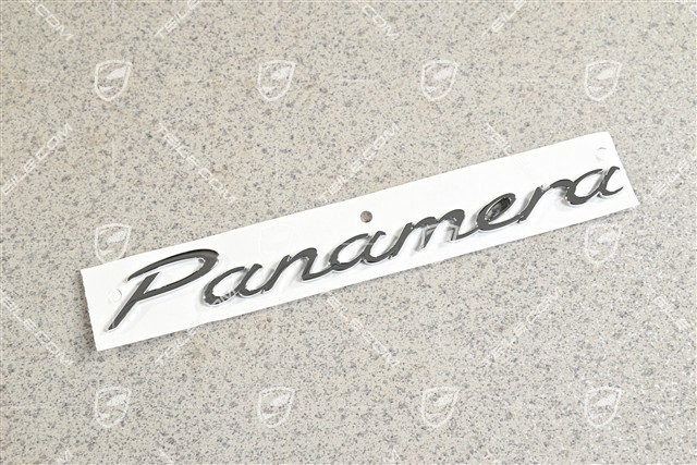"Panamera" Schriftzug, verchromt