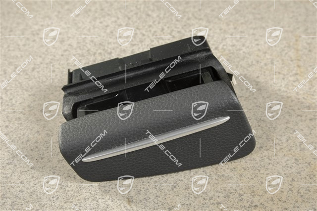 Popielniczka w drzwi tylne, Czarna, L