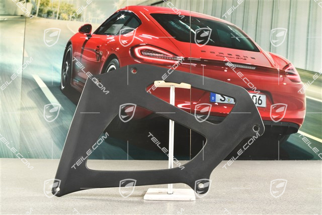 Wing strut for rear spoiler, Black, R