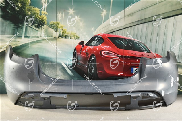 Stoßstange / Stossfänger hinten, mit Einparkhilfe Löcher