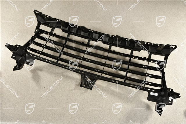 Kratka wentylacyjna zderzaka przedniego, czarny mat,