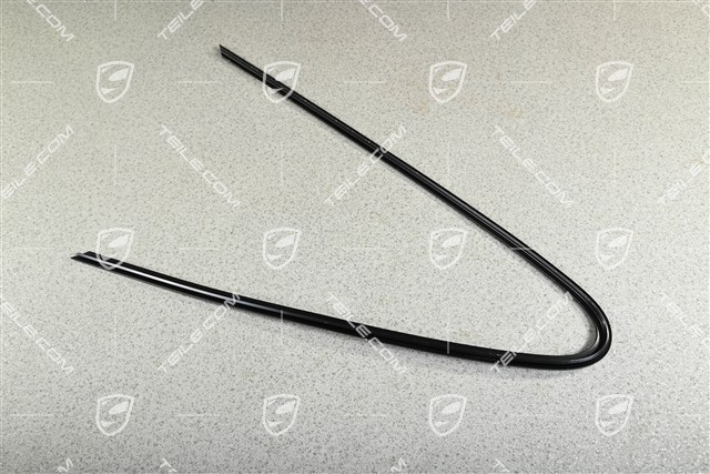 Zierleiste für Scheibendichtung, Schwarz, R