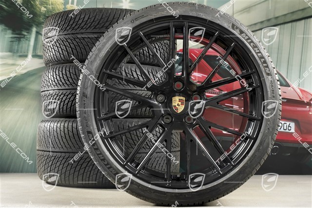 20/21-inch Turbo V winter wheel set, wheel rims 8,5J x 20 ET40 + 11J x 21 ET66 + NEW winter tyres 245/35 R20 + 305/30 R21