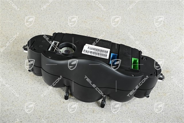 Instrument cluster / Speedometer, 6-speed manual transmission, Rally black