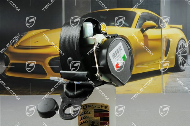 Seat belt, black, L=R Seat belt, black, L=R