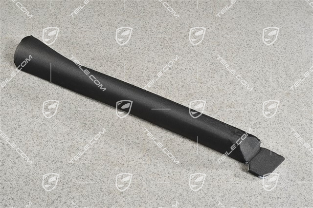 Convertible soft top gasket, lateral, L