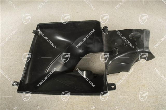Air duct, front, Facelift 09-, R
