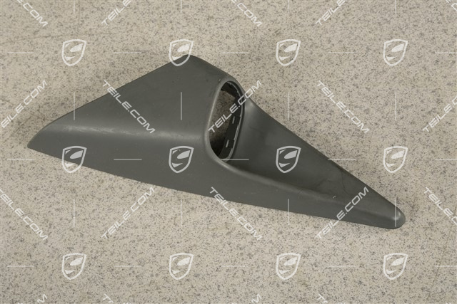 Osłona / blenda drzwi / lusterka, lusterko sterowane elektrycznie, szara, L