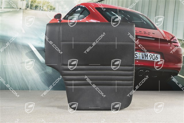 Notsitzkissen, Coupe/Targa, Kunstleder, Schwarz, L