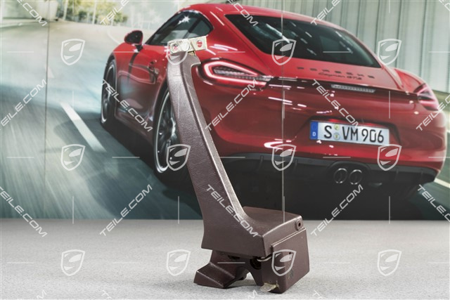 Haltegriff / Zuziehgriff / Abdeckung, Kunstleder, Weinrot, R