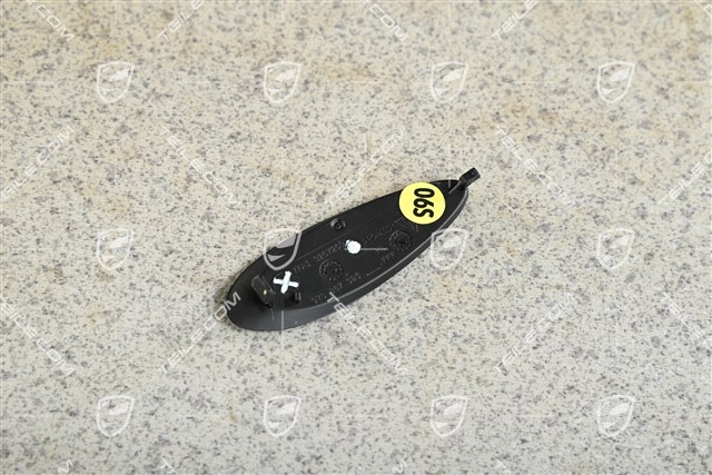 Hintertürverkleidung, Abdeckkappe, Schwarz, L