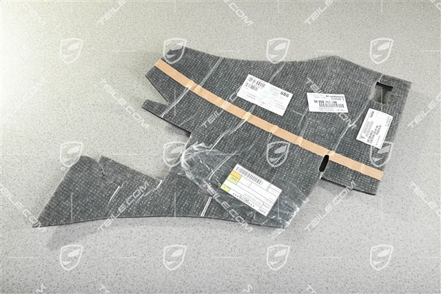 Wygłuszenie wewnętrzne błotnika tylnego