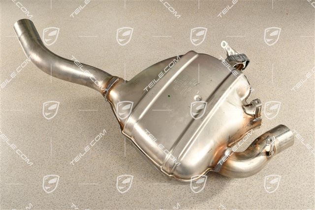 Rear muffler 2,0L, R
