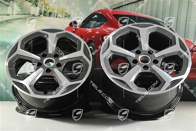 20" Taycan Offroad Design Felgensatz, 9J x 20 ET54 + 11J x 20 ET60