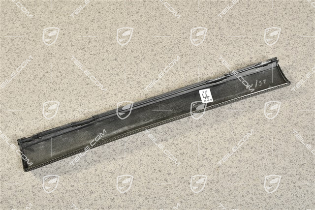 Schalttafelverkleidung / Getränkehalter Zierleiste, mitte, LHD, Carbon / Kohlefaser