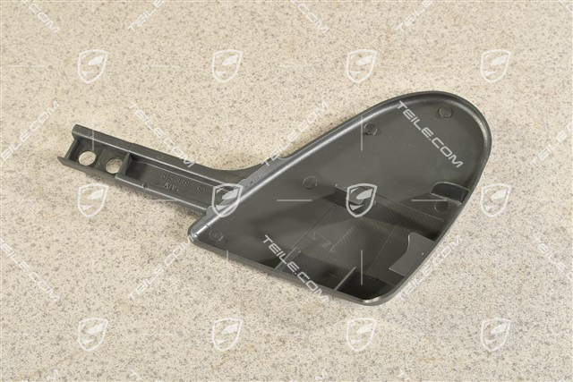 Osłona zawiasu siedzenia, czarno-szara, R