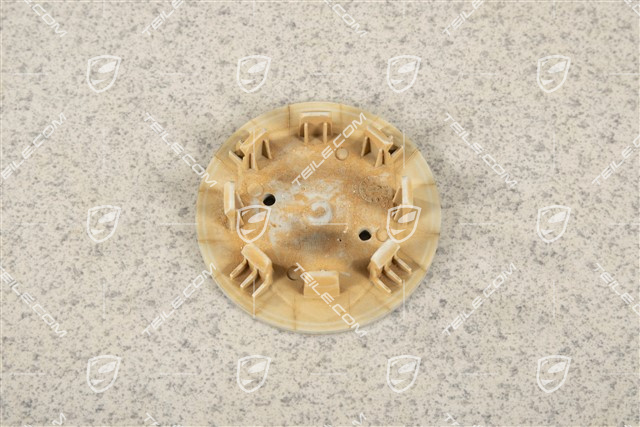 Hub cap, convex, brilliant chrome finish