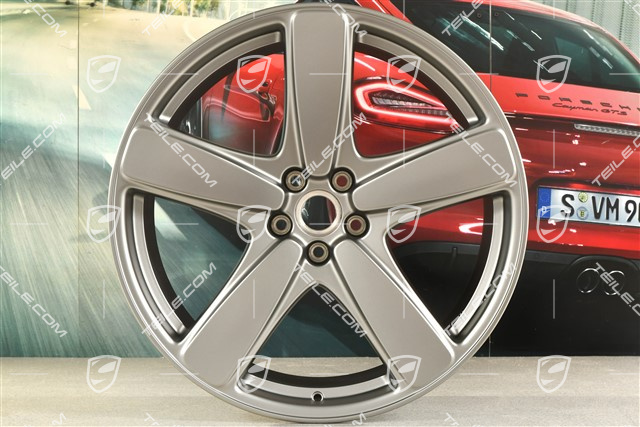 21" "Sport Classic" Felge, Platinum-Seidenmatt, 9J x 21 ET26
