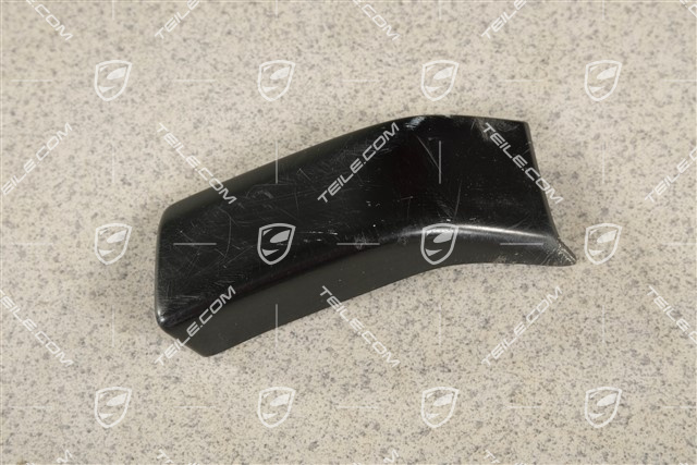 Wheel cover, bumper front, Black, R