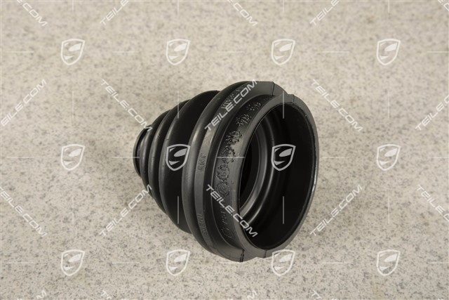 Front axle outer joint dust boot / rubber bellow, L=R