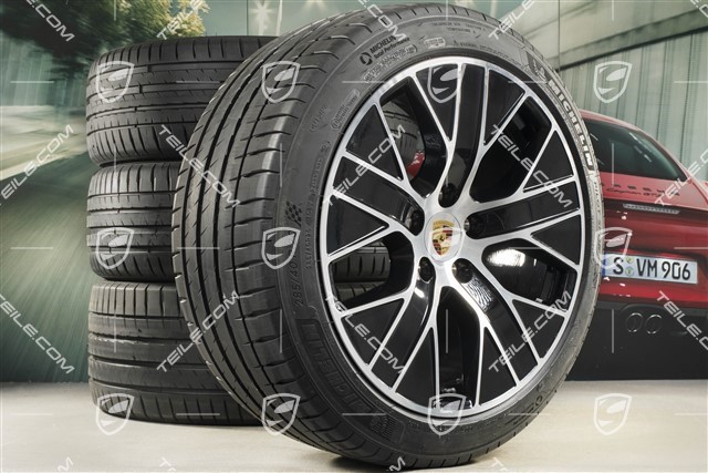 20" Turbo Aero summer wheel set, rims 9J x 20 ET54 + 11J x 20 ET60 + NEW Michelin summer tyres 245/45 R20 + 285/40 R20
