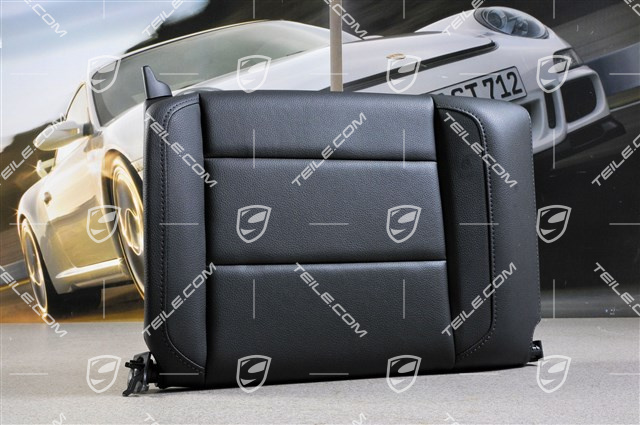 Notsitzrückenlehne, coupe, Kunstleder, schwarz, R Notsitzrückenlehne, coupe, Kunstleder, schwarz, R