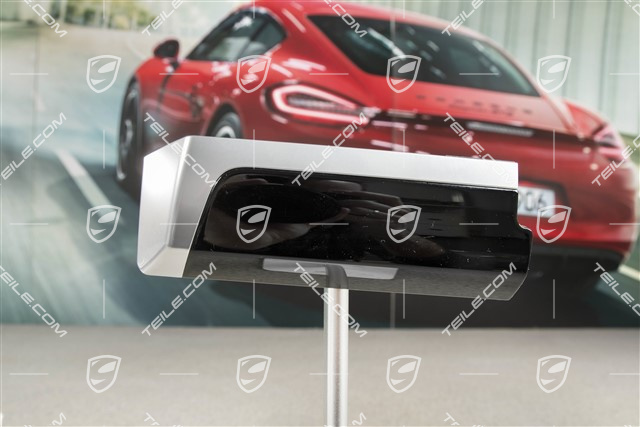 Dashboard trim / moulding, Driver's side, high gloss, Piano black, R