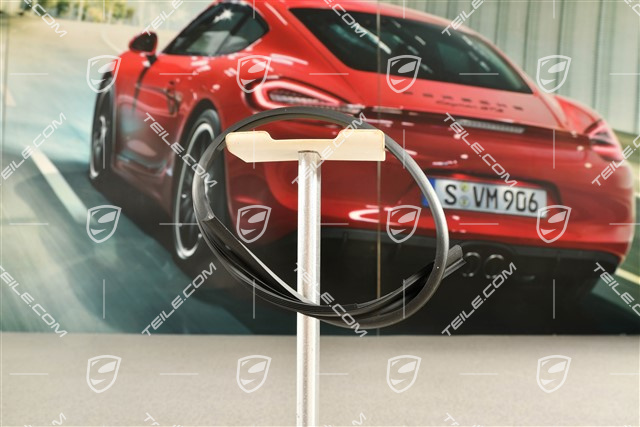 Turbo / Turbo look, Abdeckleiste / keder für Schwellerblende, Hinterteil, L