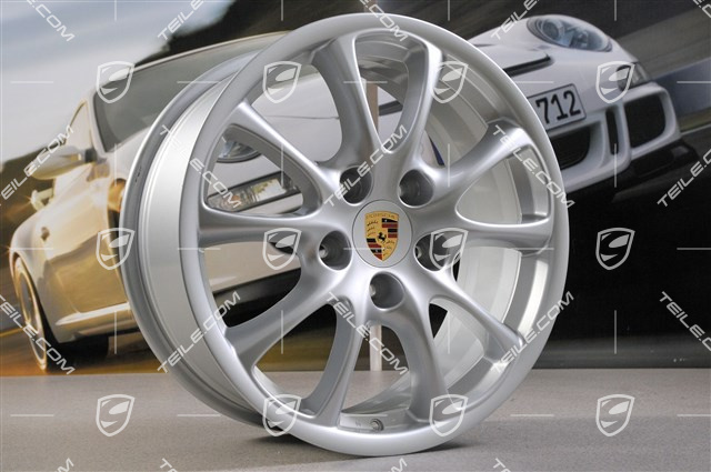 18" komplet felg GT3 model 2004 (MK2), 8,5J x 18 ET40 + 11J x 18 ET63