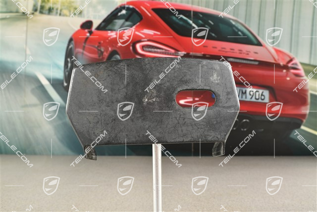 Obudowa dolna przełączników / kolumny kierowniczej, czarna satyna