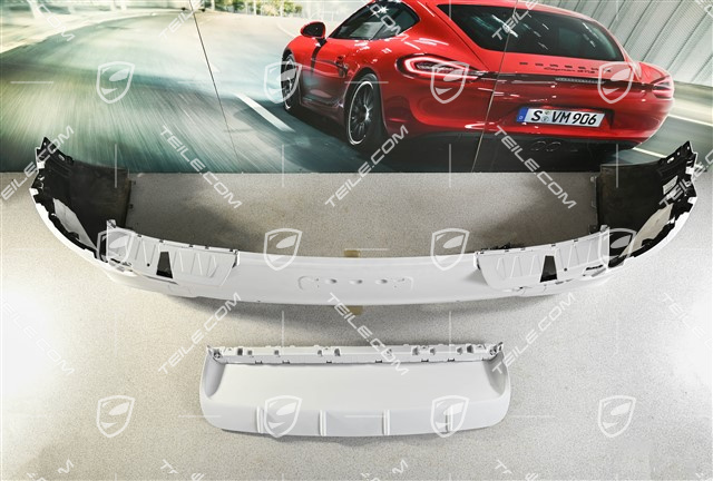 Coupe, Rear bumper spoiler / lower part trim, Sport Design package