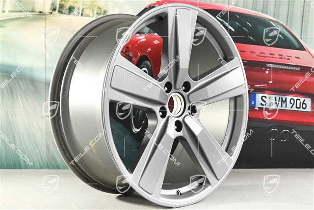 22-inch wheel rim, Exclusive Design Sport, 10J x 22 ET48, vesuvgrau