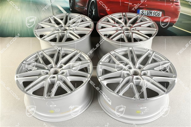 21-inch wheel rim set Cayenne RS Spyder Design, 11J x 21 ET58 + 9,5J x 21 ET46