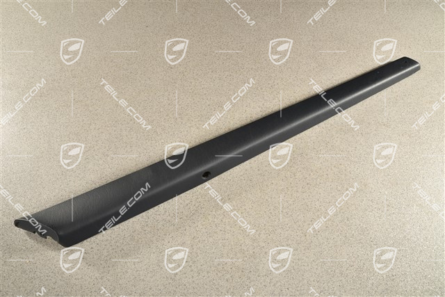 Schluesselleiste, Kunstleder, Marineblau, L