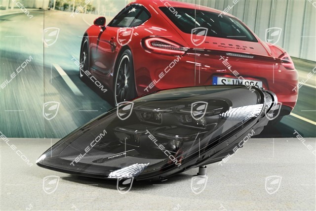 LED headlight, for vehicles with Exclusive equipment, with variable light distribution, tinted, L