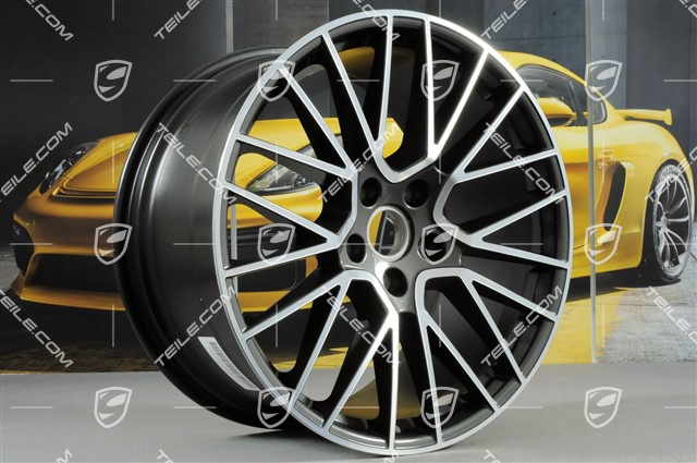 21-inch wheel rim set Cayenne RS Spyder, 11J x 21 ET58 + 9,5J x 21 ET46
