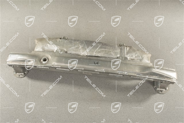 Bumper reinforcement rear, with heat protection Turbo