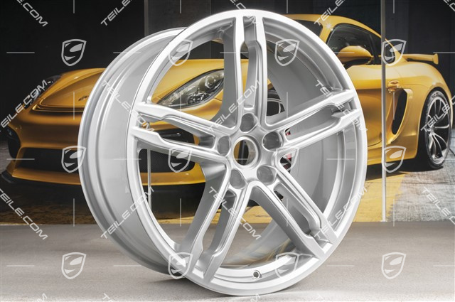 19" Komplet felg Macan Turbo/Sport Design, 8,5J x 19 ET21 + 9J x 19 ET21