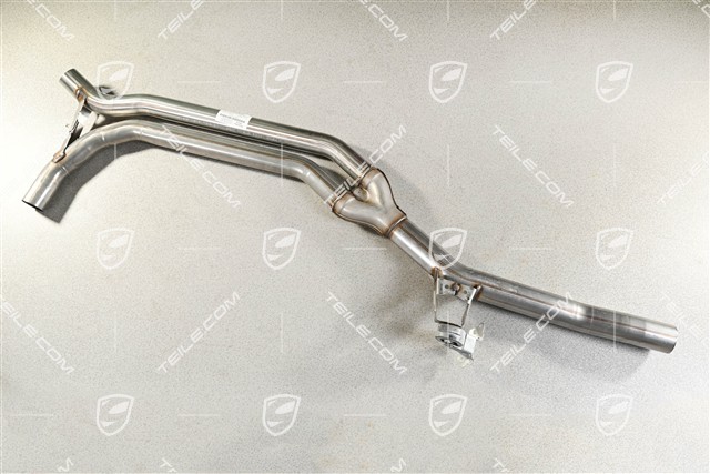 Exhaust pipe, middle part / section, 2,0L