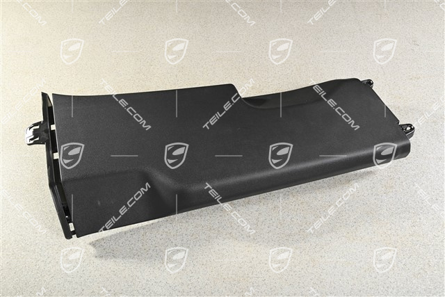 Tapicerka słupka B, czarna, R