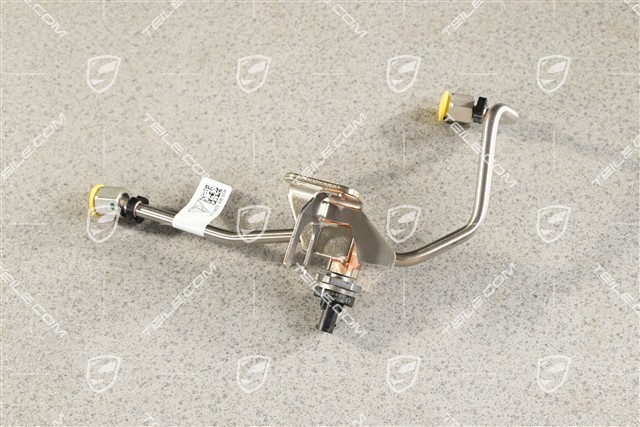 High pressure fuel system line with sensor, Cyl. 4-6