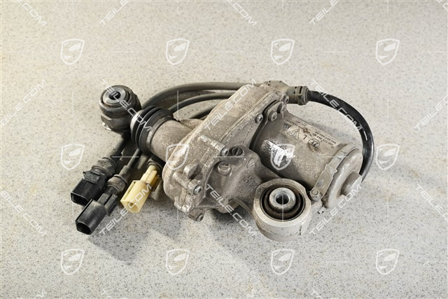 Rear axle steering mechanism, L