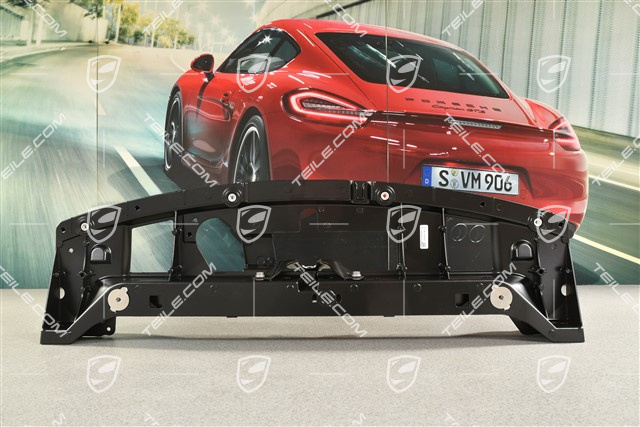 Luggage compartment lid lock cover / carrier