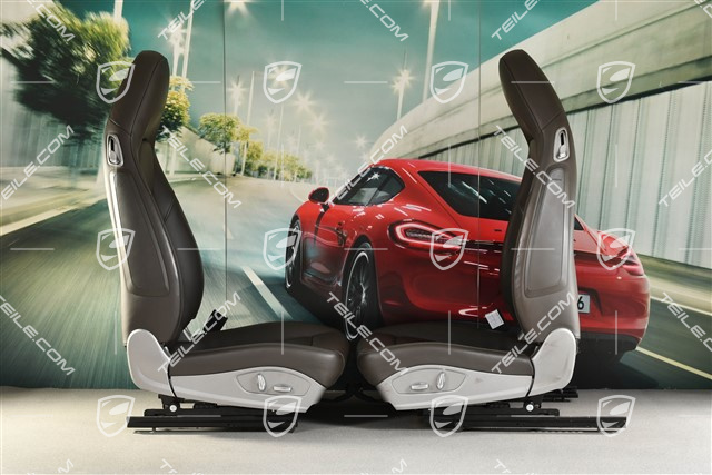 Sitze, el. einstellbar, Leder, achatgrau, Satz, L+R