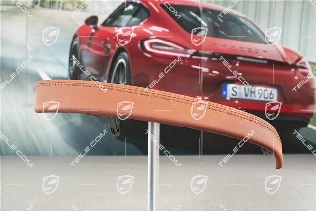 Skórzany Uchwyt tapicerki drzwi, Terracotta, L