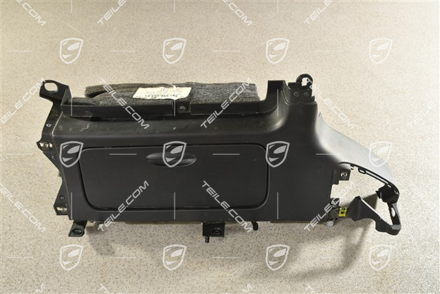 Ablagefach / Handschuhfach / Handschuhkasten, hinten, schwarz, R