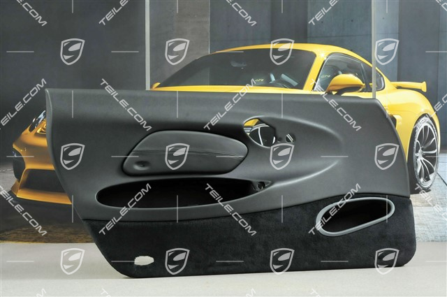 Türverkleidung mit Airbagblende, ohne Sound, Kunstleder, Schwarz, L Türverkleidung mit Airbagblende, ohne Sound, Kunstleder, Schwarz, L